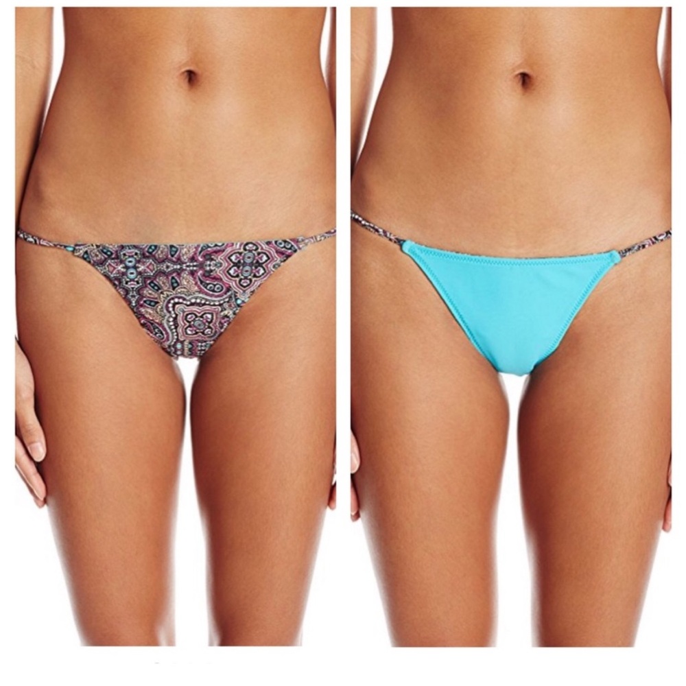 NWT VOLCOM Reversible Tiny Bikini